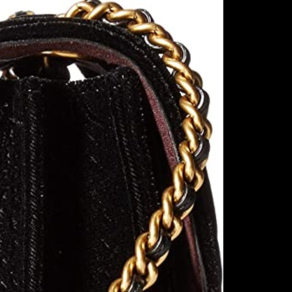 NWT COACH Parker 18 Black Shoulder Bag Quilting Purse - Picture 8 of 16